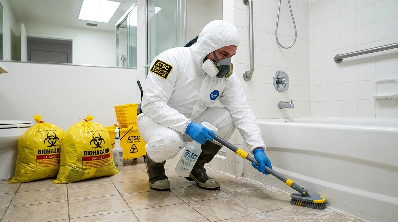 Decontamination equipment deployed for Blood Cleanup in North Bellmore